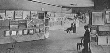 Posthumous exhibition of Ciurlionis's art in Vilnius (1911)